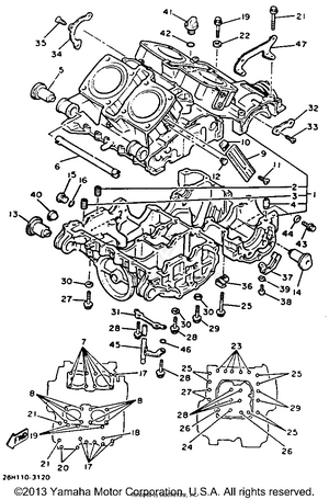 Crankcase Schematic