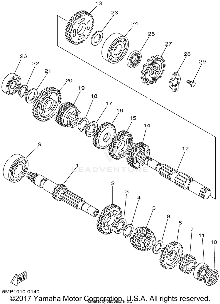 Transmission Schematic