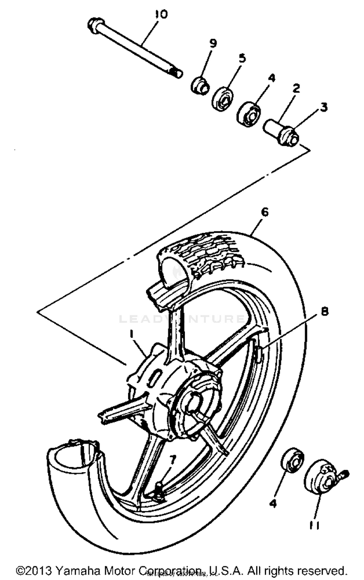 Front Wheel Schematic