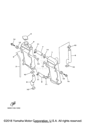 Radiator Hose Schematic
