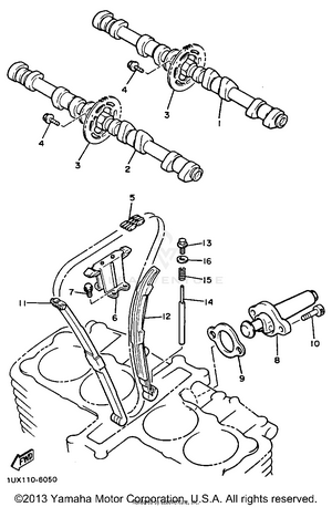 Camshaft Chain Schematic
