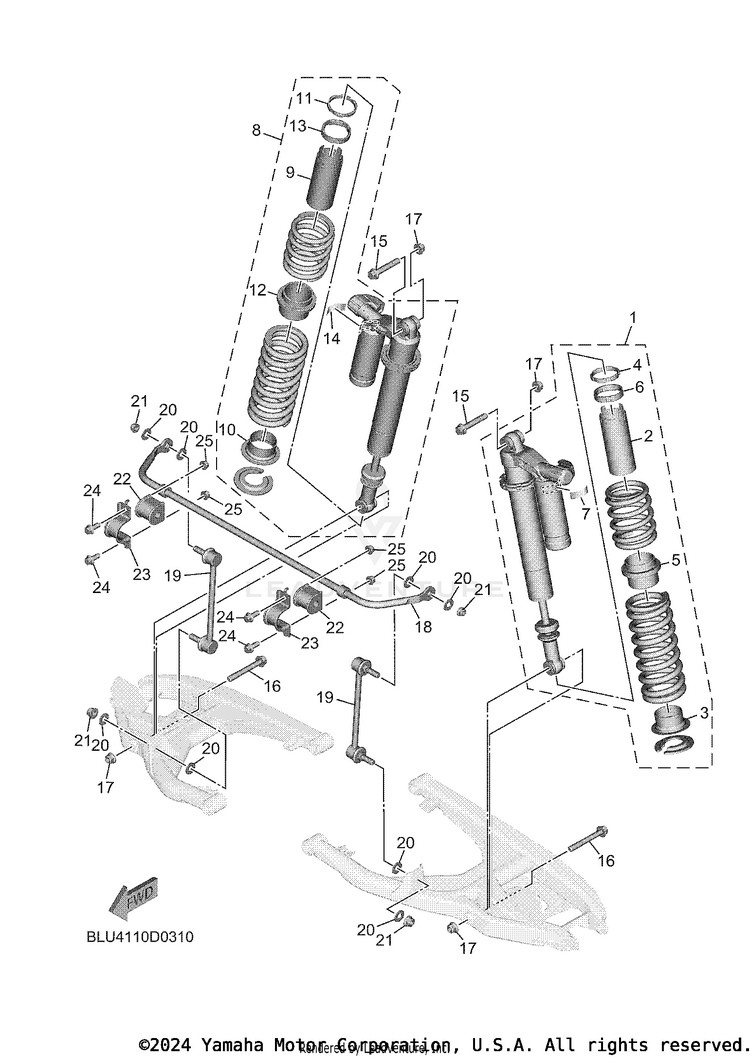 Rear Suspension Schematic