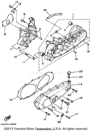 Crankcase Schematic