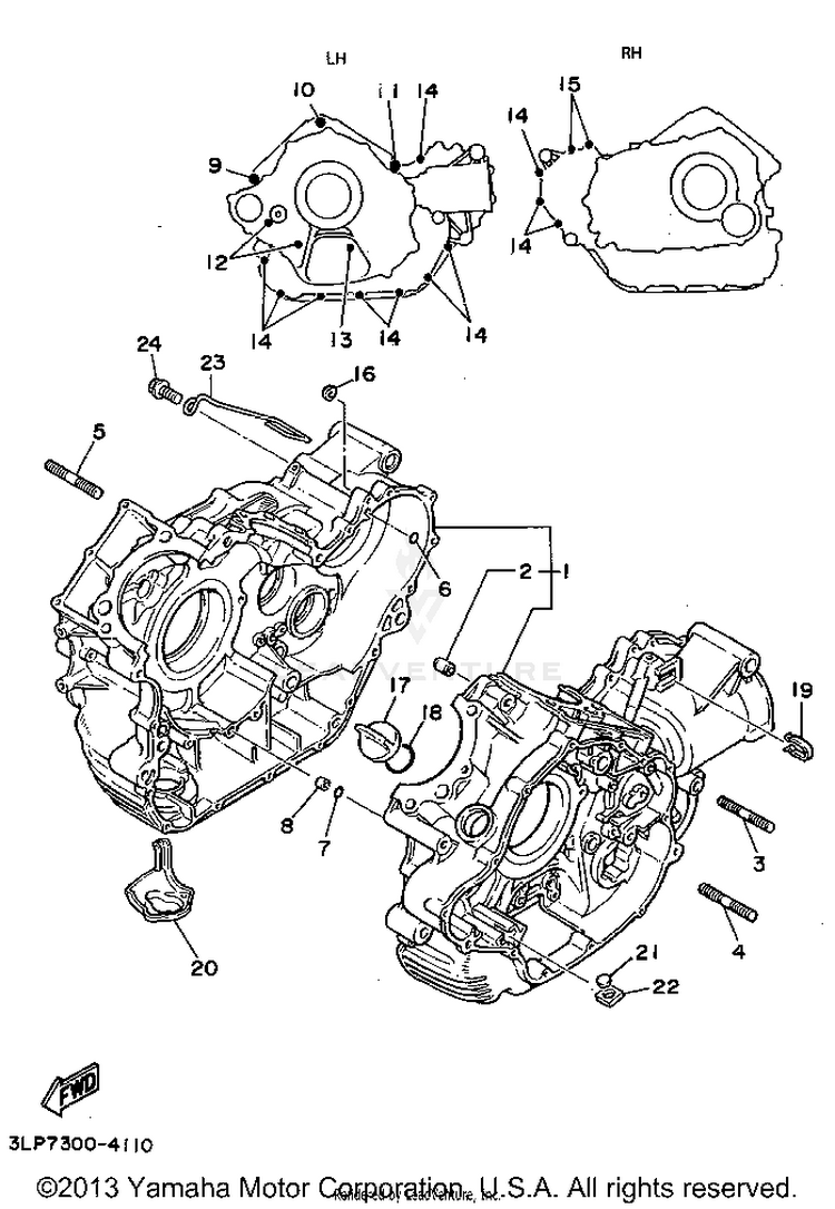 Crankcase Schematic