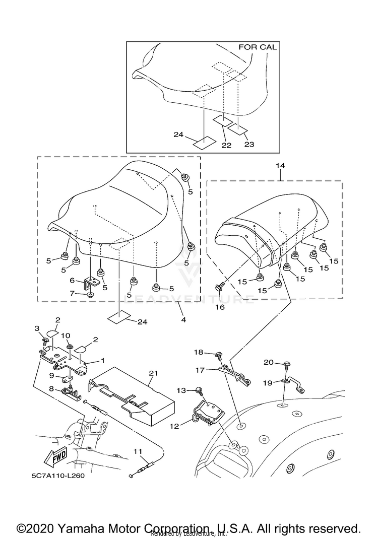 Seat Schematic