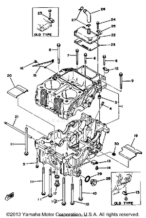 Crankcase Schematic