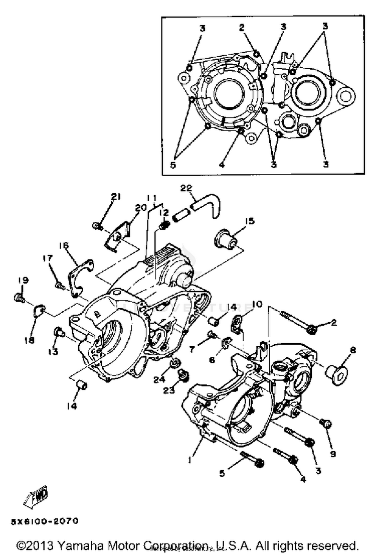 Crankcase Schematic