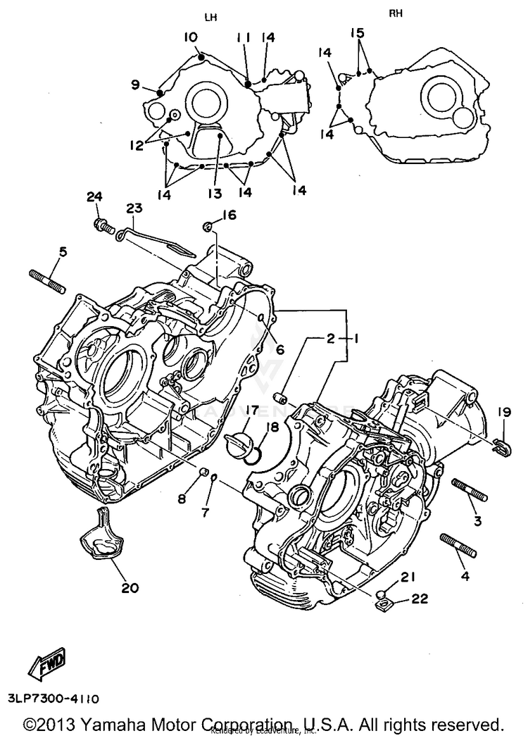 Crankcase Schematic