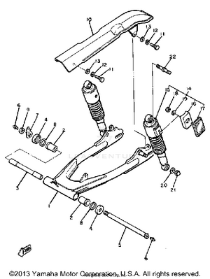 Rear Arm Suspension Schematic