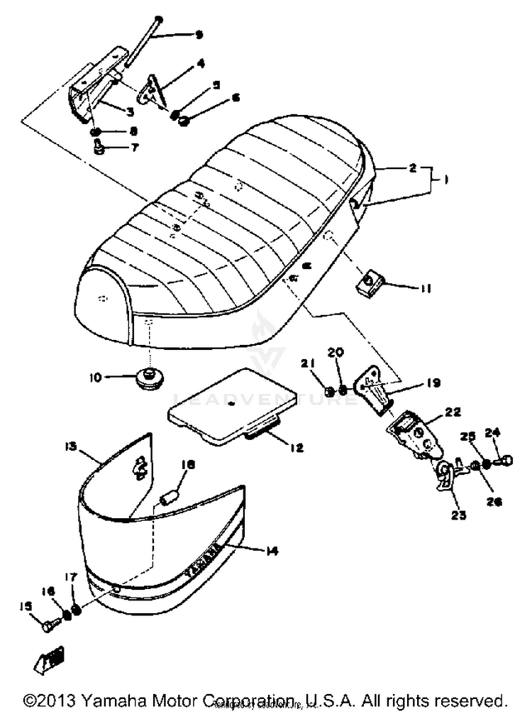 Seat-Under Cover Schematic