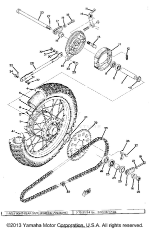 Rear Wheel Schematic