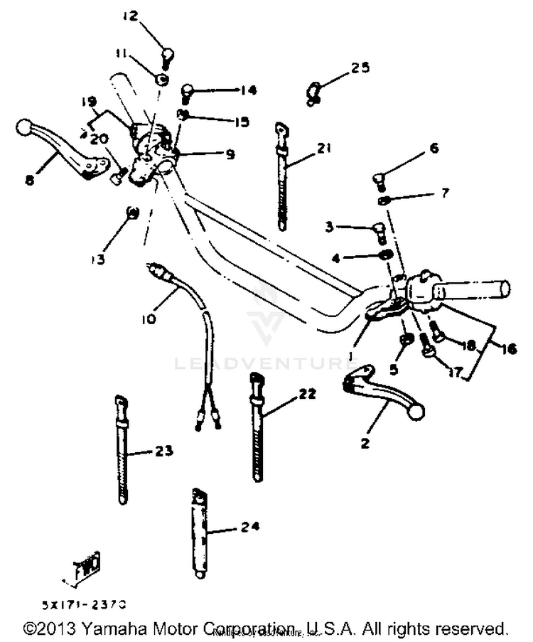 Handle Switch - Lever Schematic