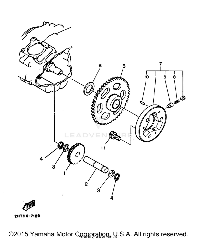 Starter Clutch Schematic