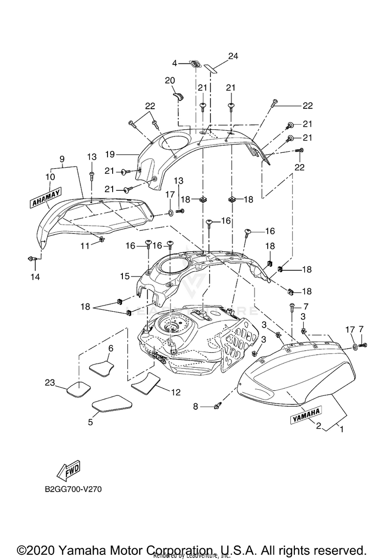 Fuel Tank 3 Schematic