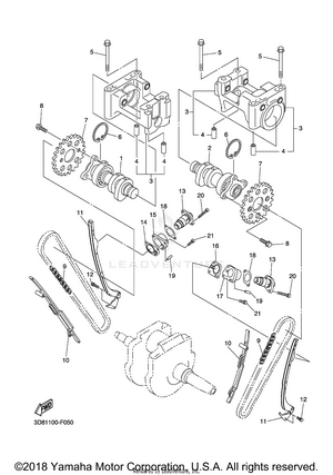 Camshaft Chain Schematic