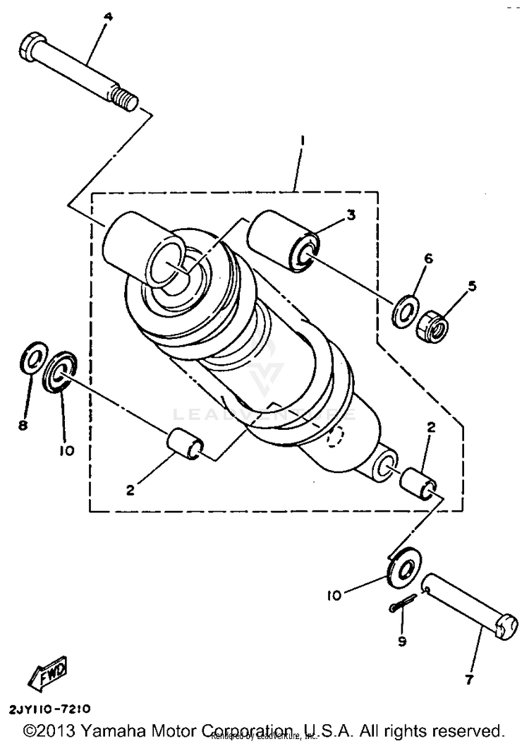 Rear Shocks Schematic