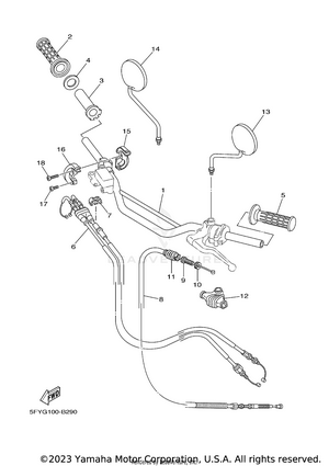 Steering Handle Cable Schematic