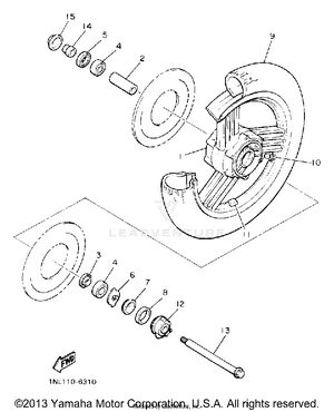 Front Wheel Schematic