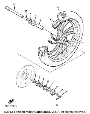Front Wheel Schematic