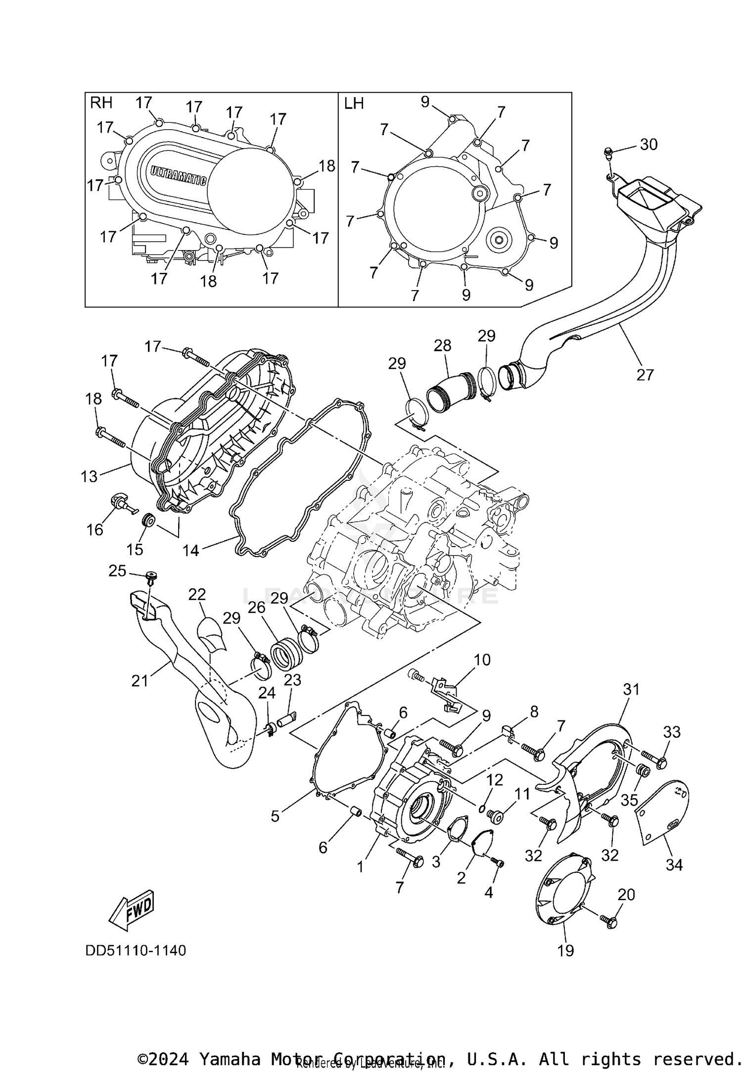 CRANKCASE COVER 1