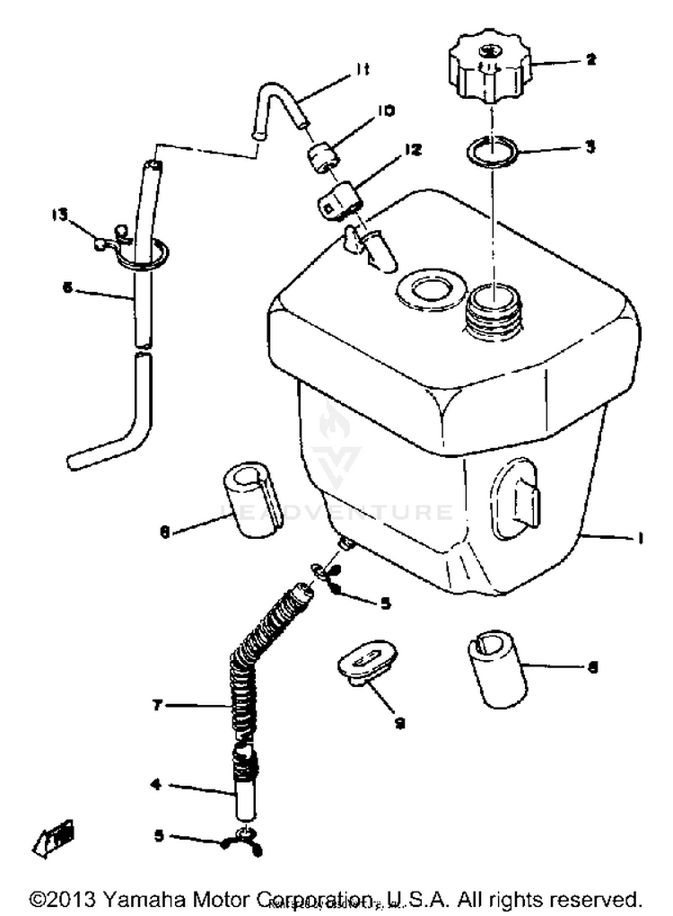 Oil Tank Schematic