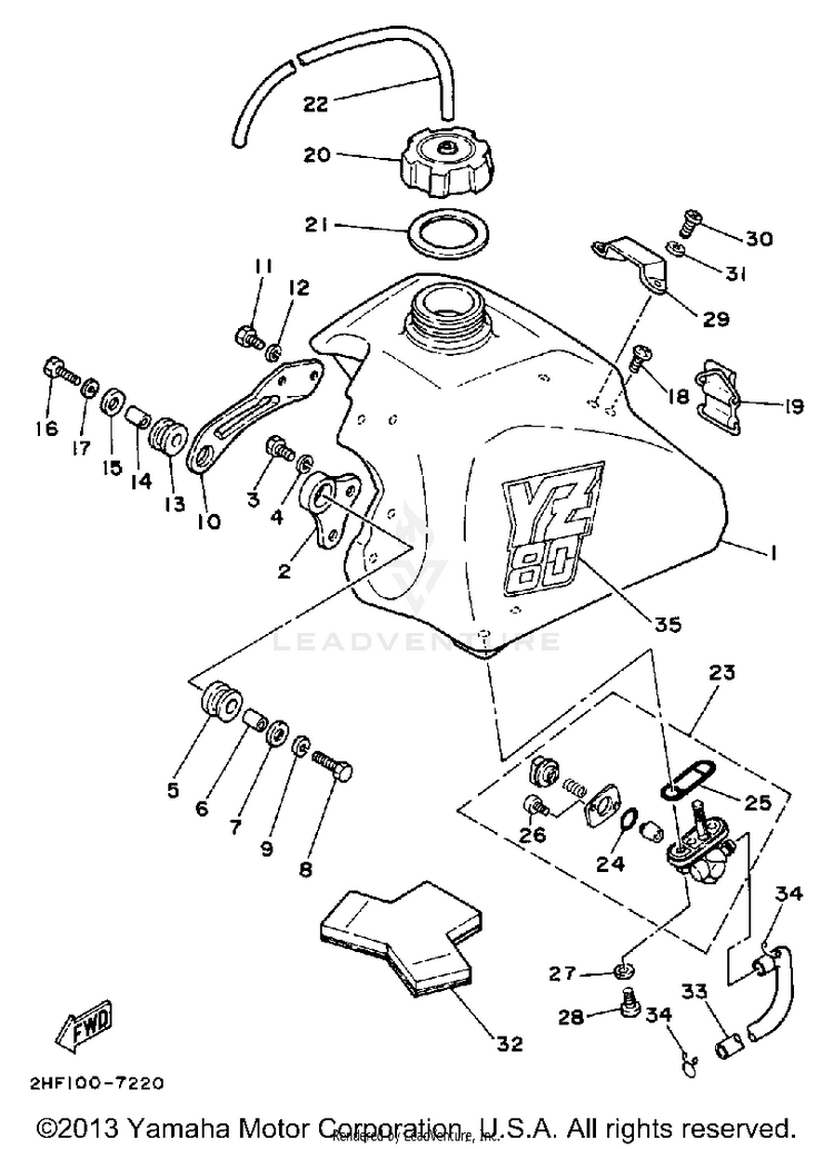 Fuel Tank Schematic