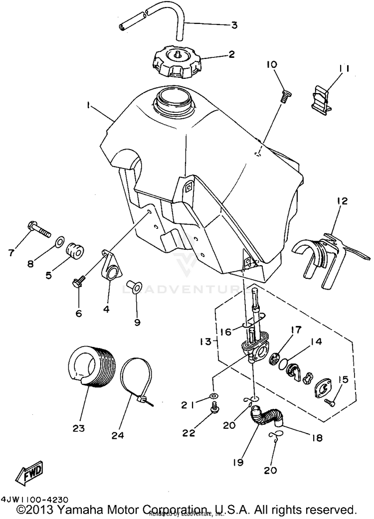 Fuel Tank Schematic