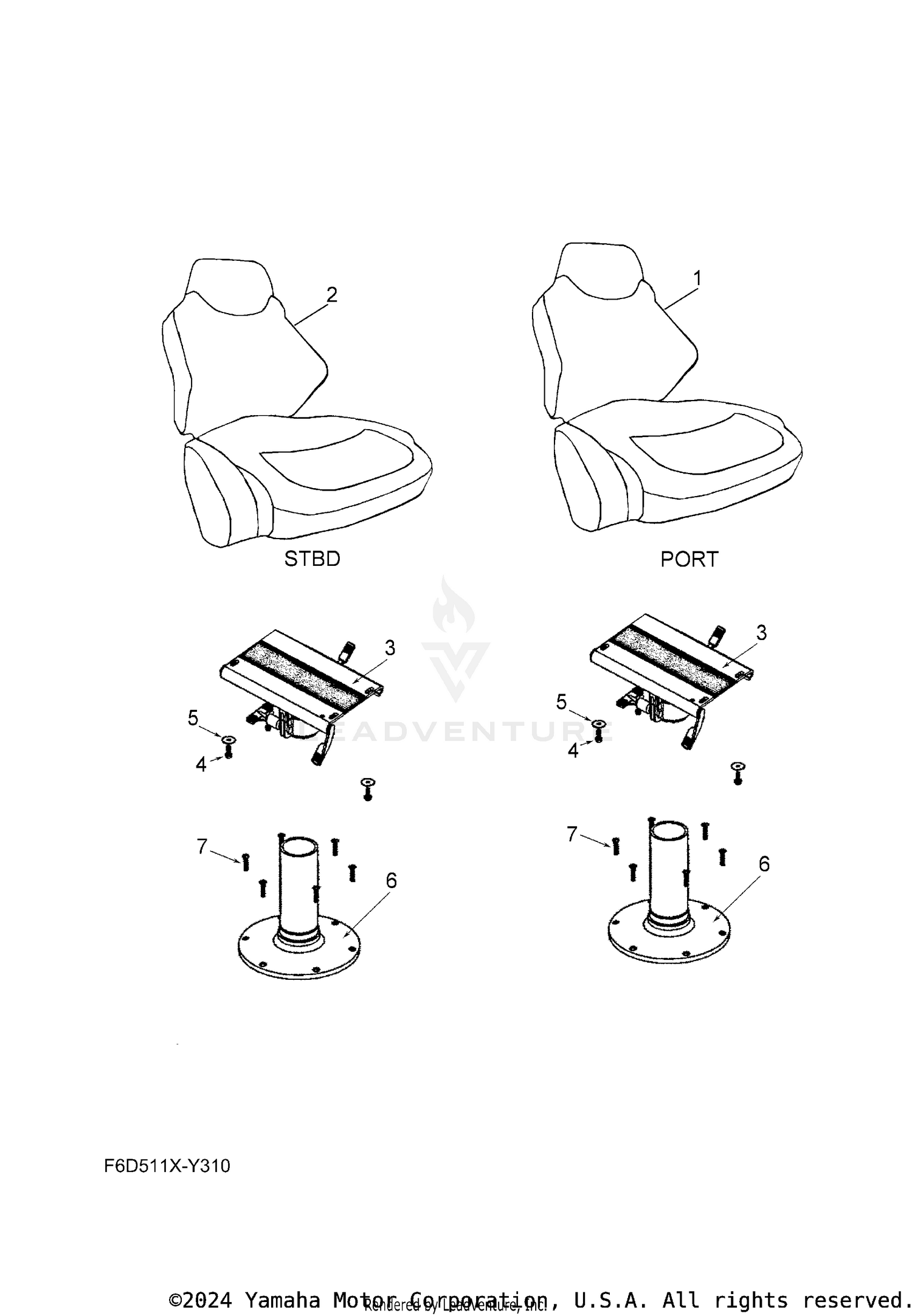 SWIVEL SEAT