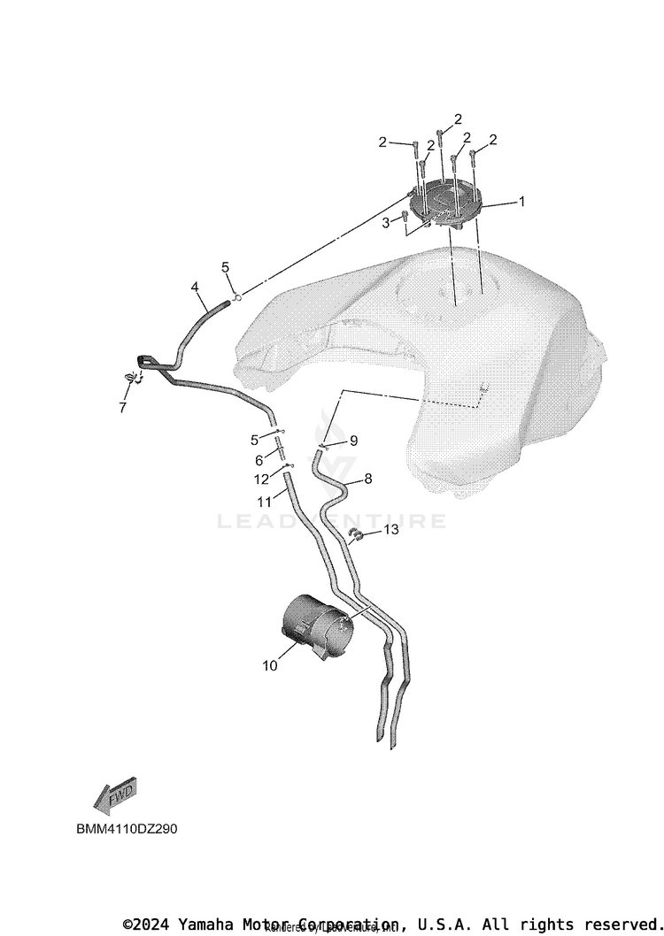 Fuel Tank 2 Schematic