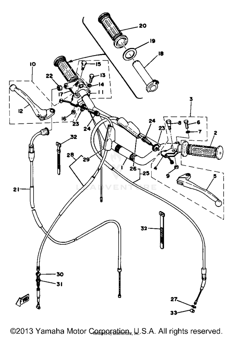 Handle Wire Yz80e Schematic