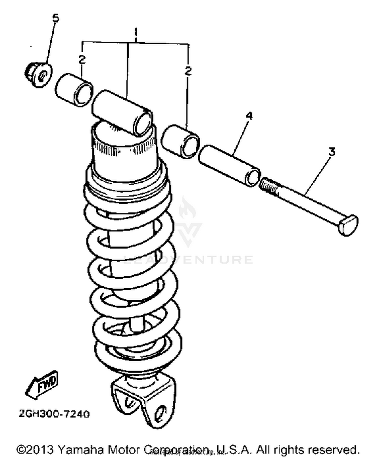 Rear Shocks Schematic