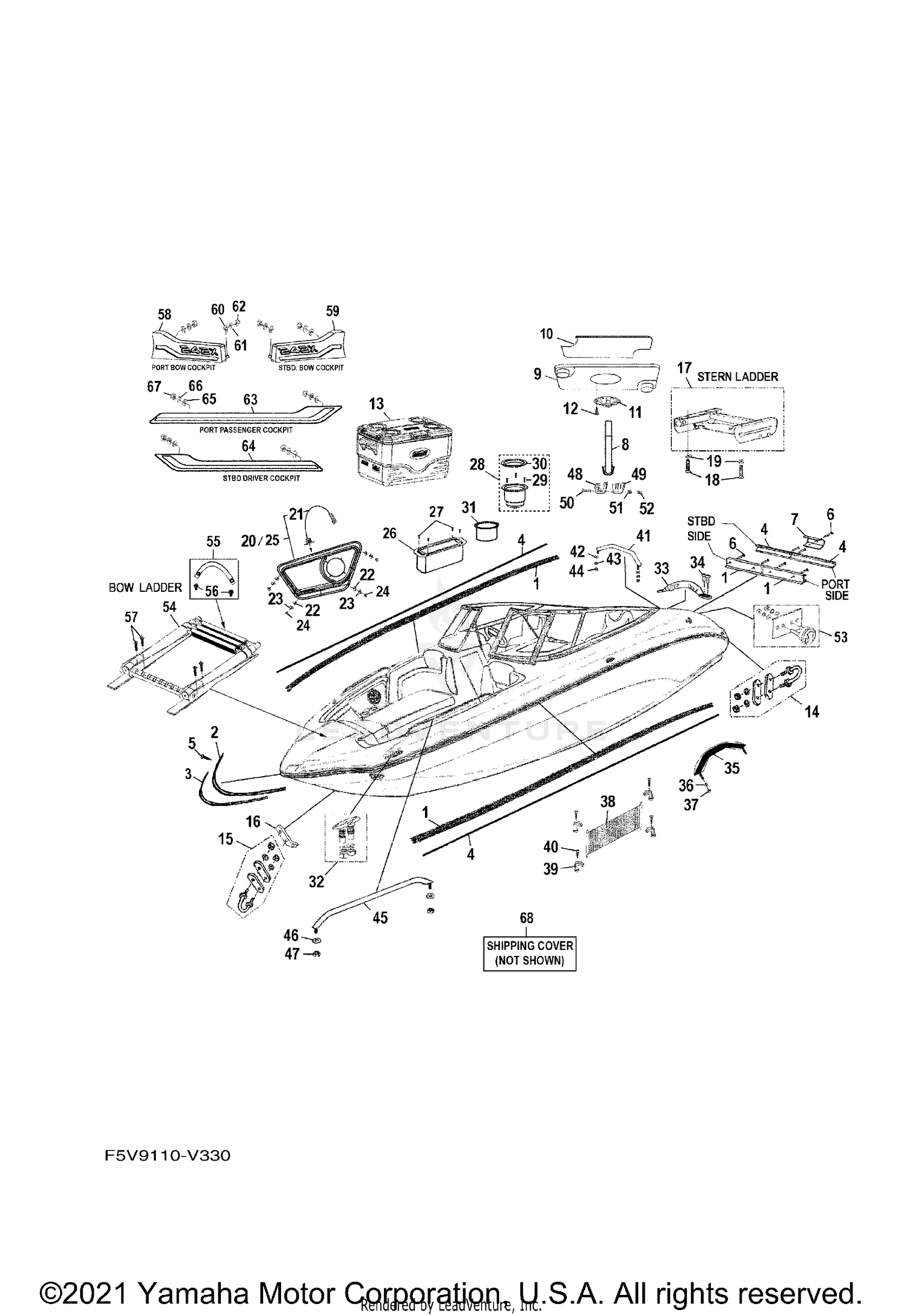 HULL DECK FITTINGS