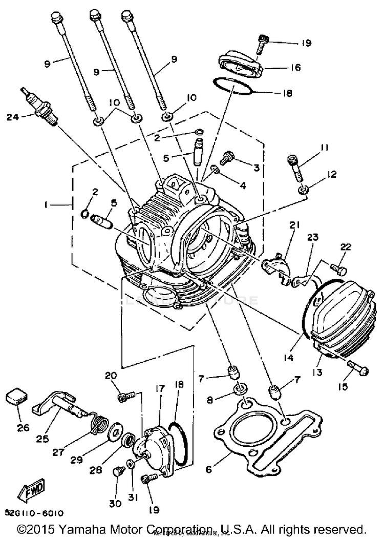Cylinder-Head Schematic
