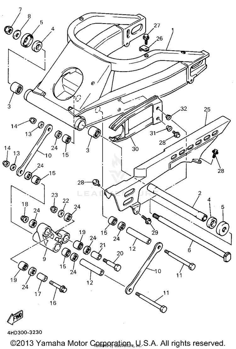 Rear Arm Schematic