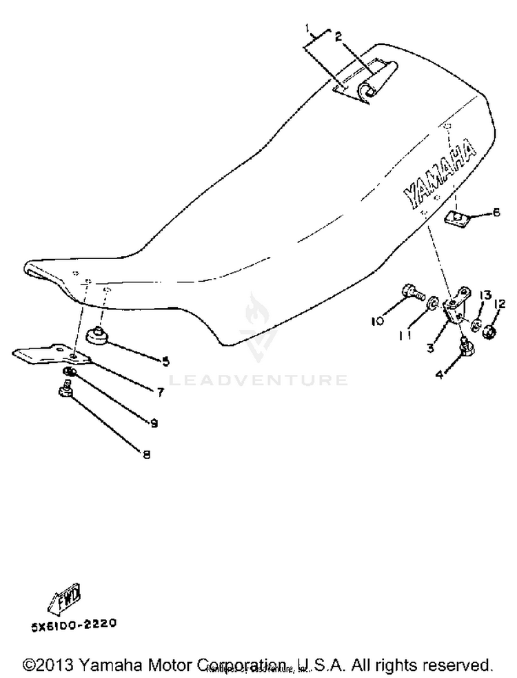 Seat Schematic