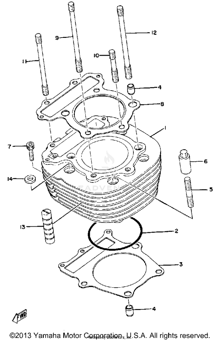 Cylinder Schematic