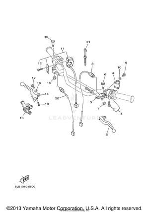 Handle Switch Lever Schematic