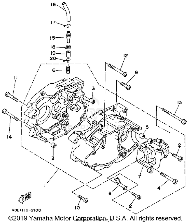 Crankcase Schematic