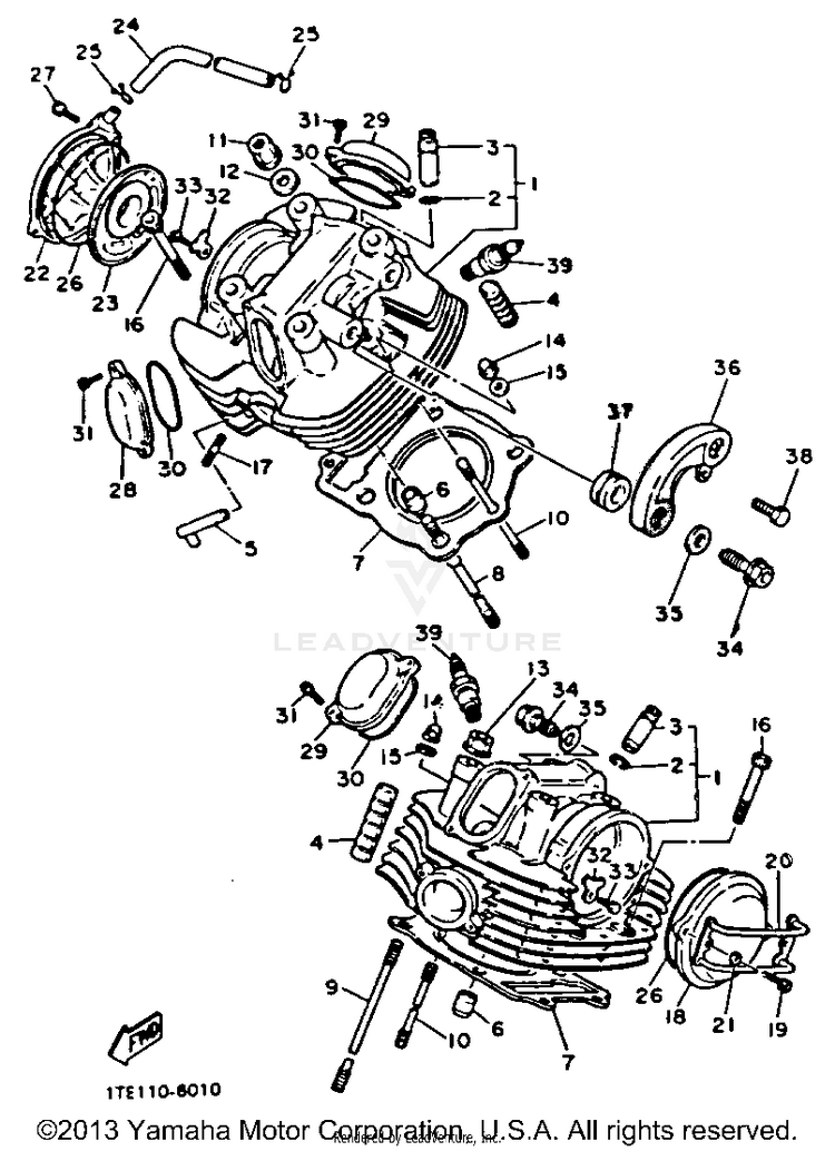 Cylinder Head Schematic
