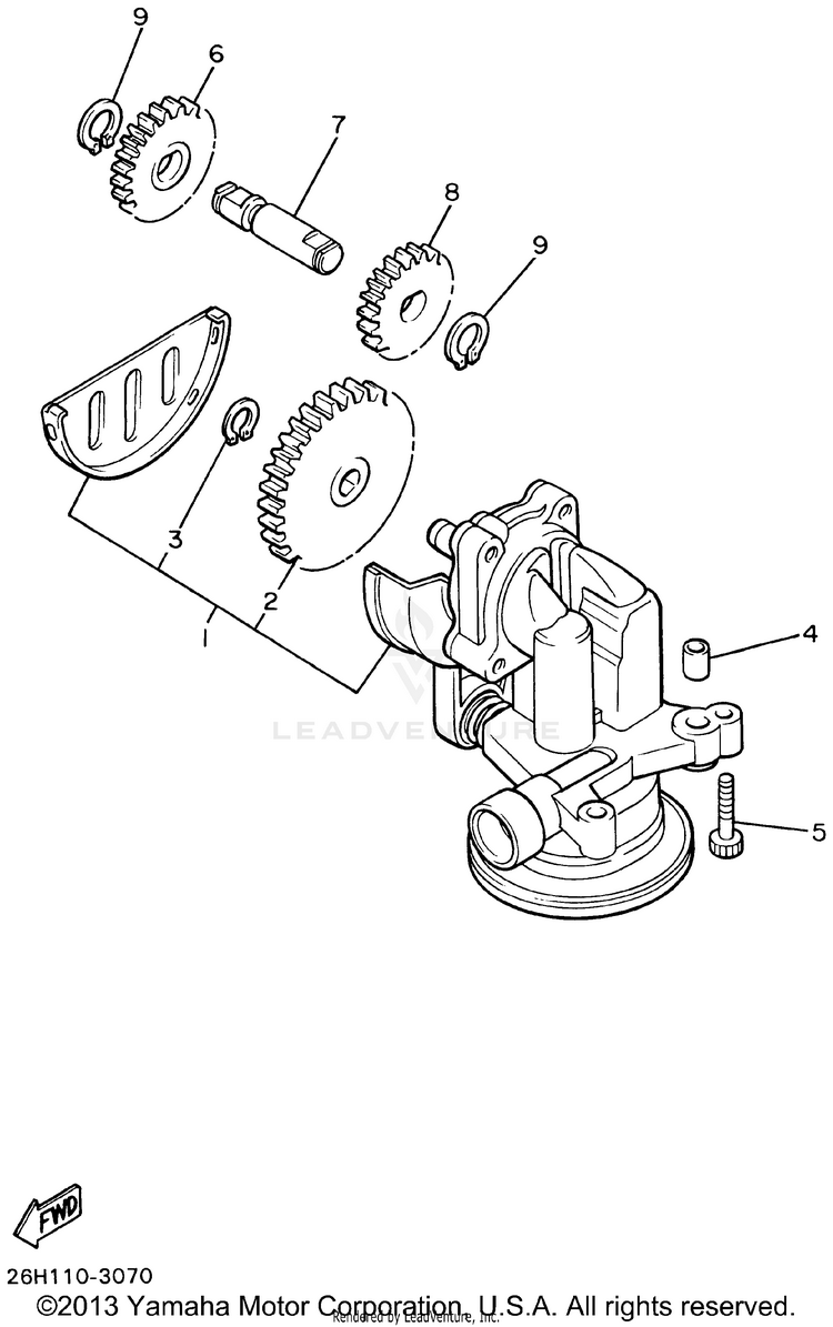 Oil Pump Schematic