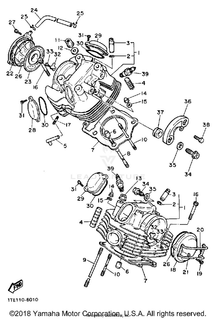 Cylinder Head Schematic