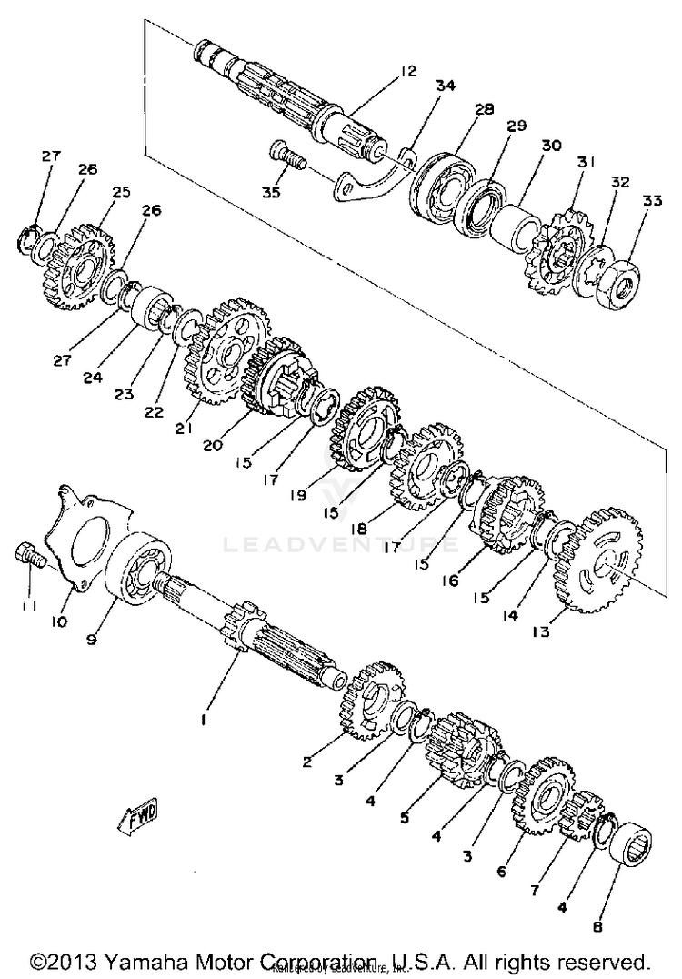 Transmission Schematic