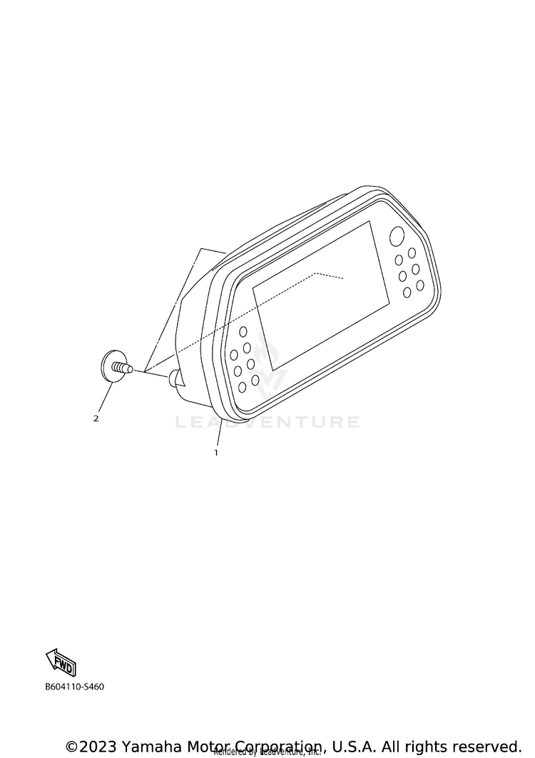 Meter YZFR1 - YZFR1HCB - 2017 Schematic