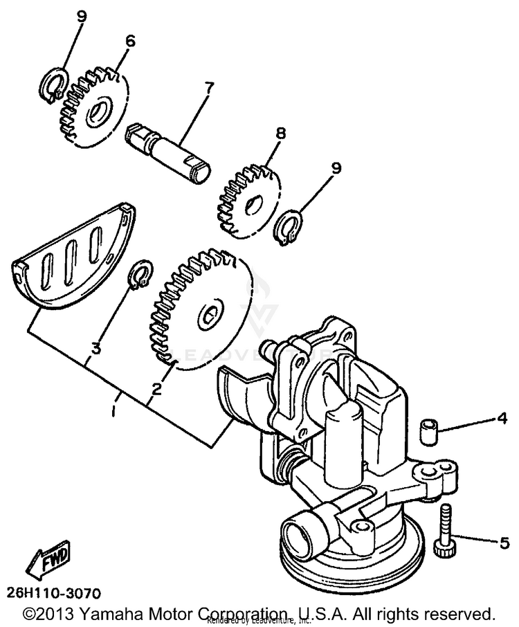 Oil Pump Schematic