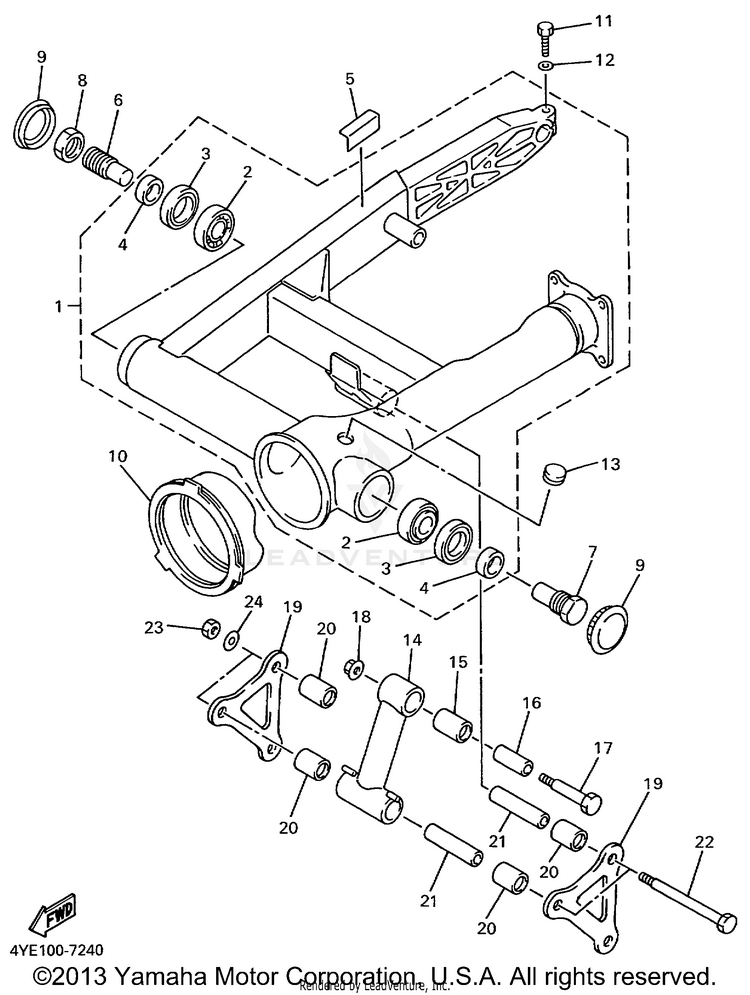 Rear Arm Schematic