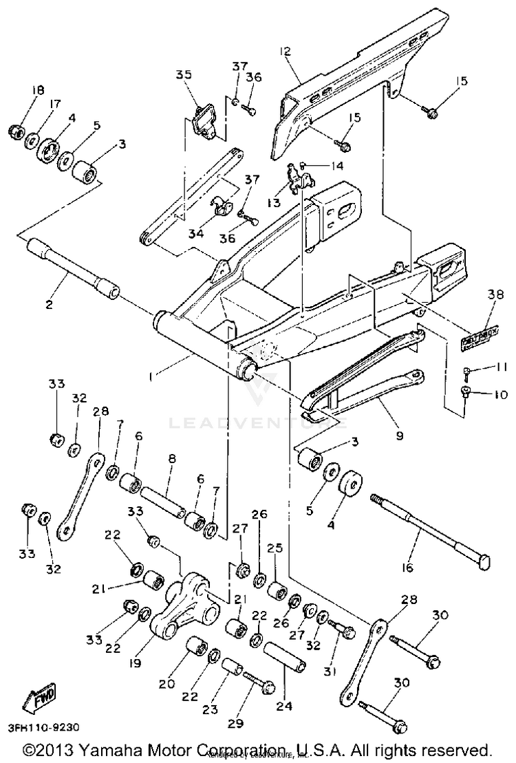 Swing Arm Schematic