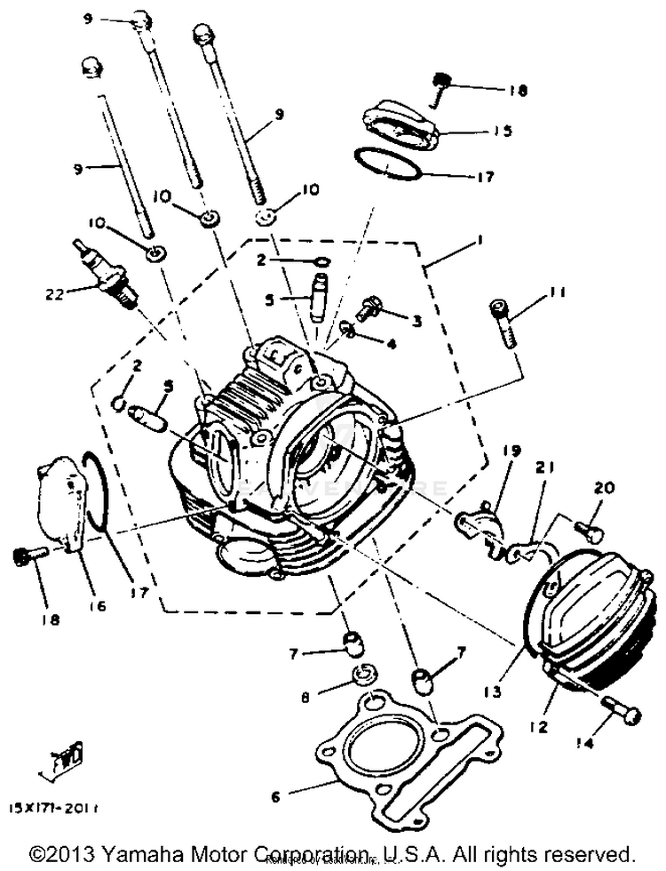 Cylinder Head Schematic
