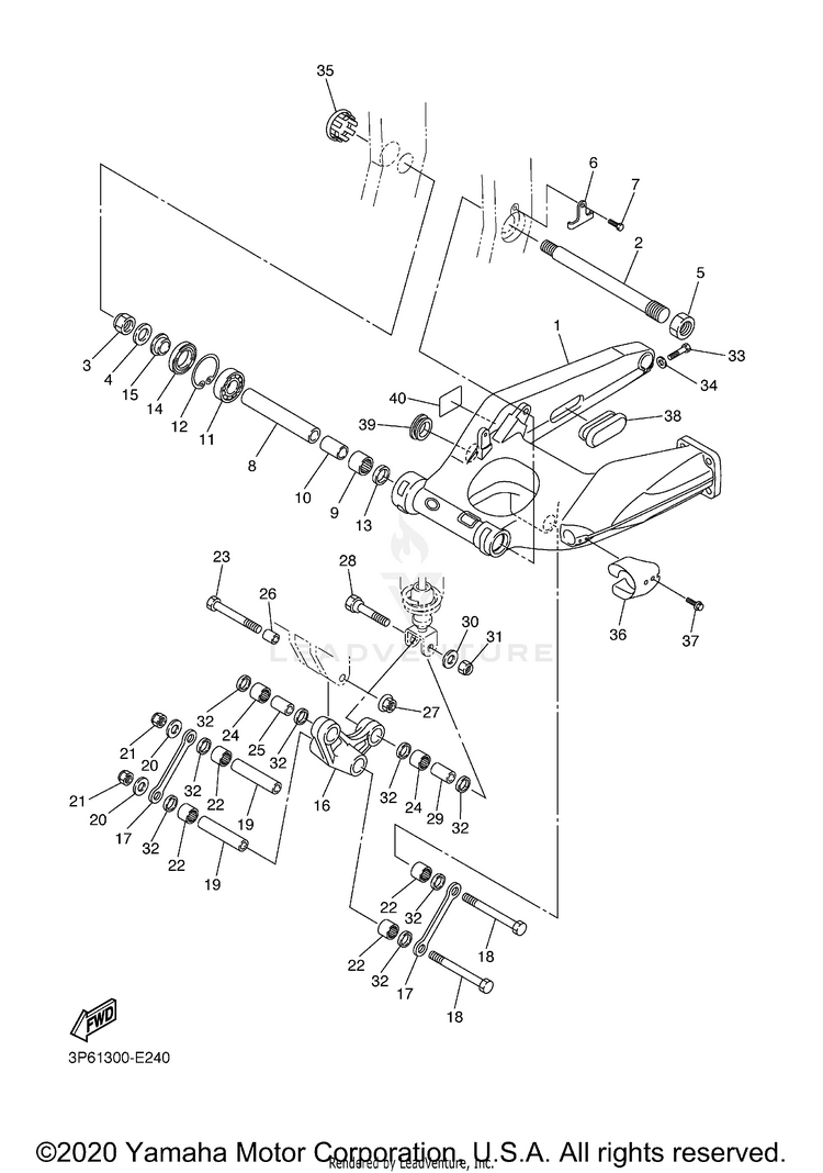 Rear Arm Schematic