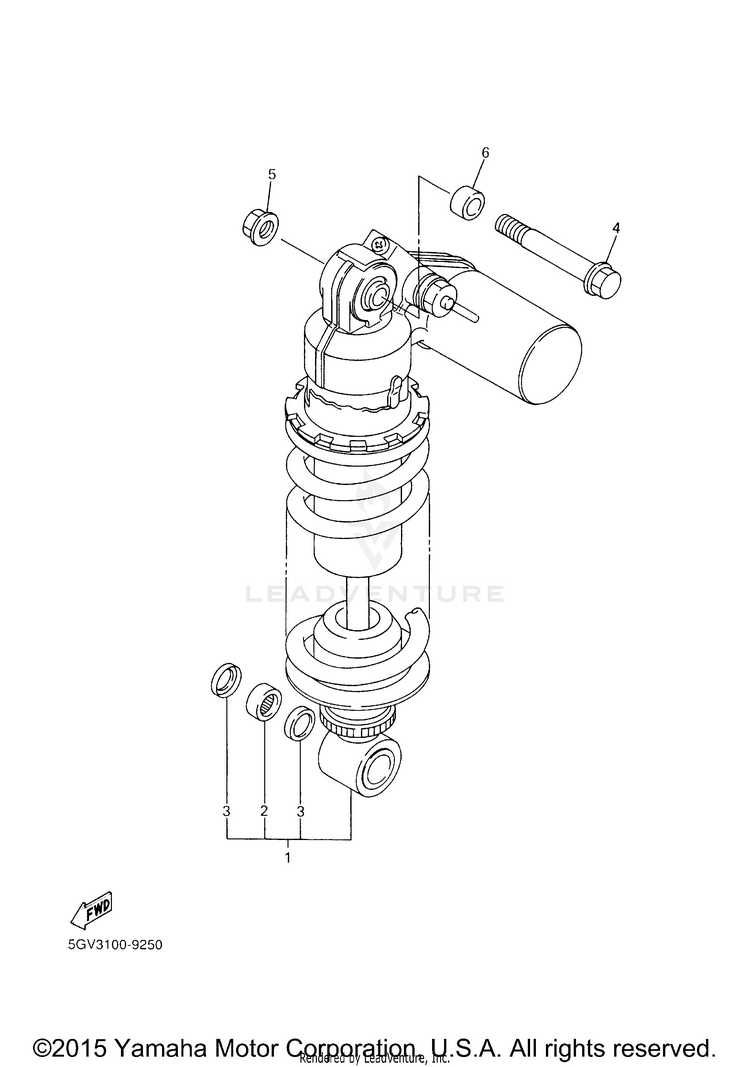 Rear Suspension Schematic