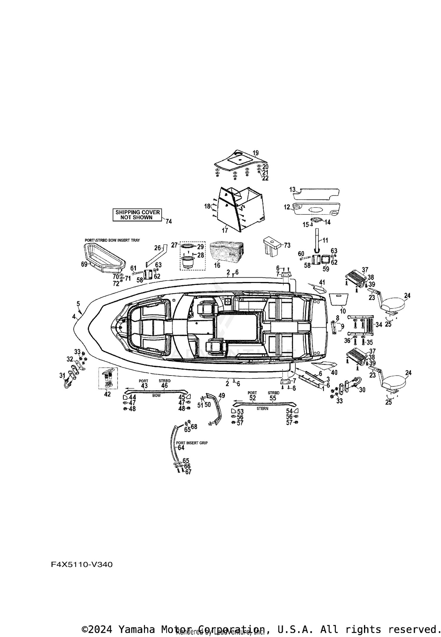 HULL DECK FITTINGS